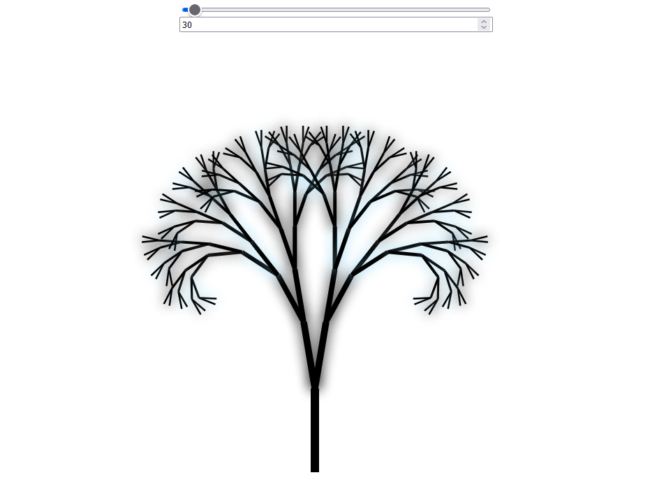 Fractal tree generator