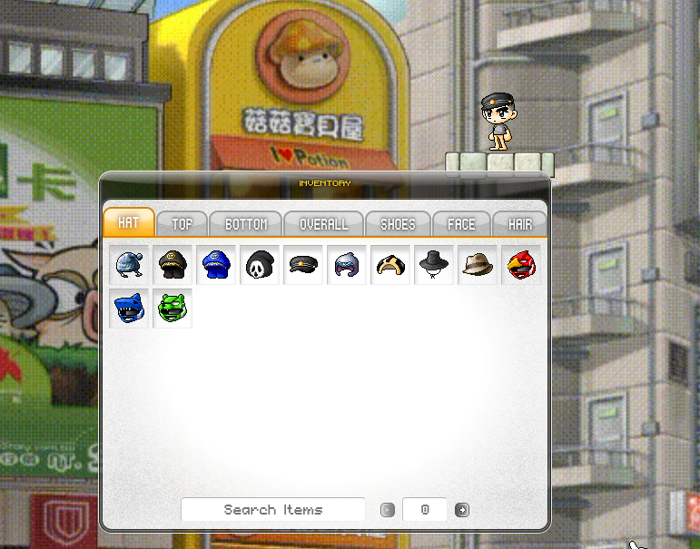 BannedStory - a MapleStory dress-up sim