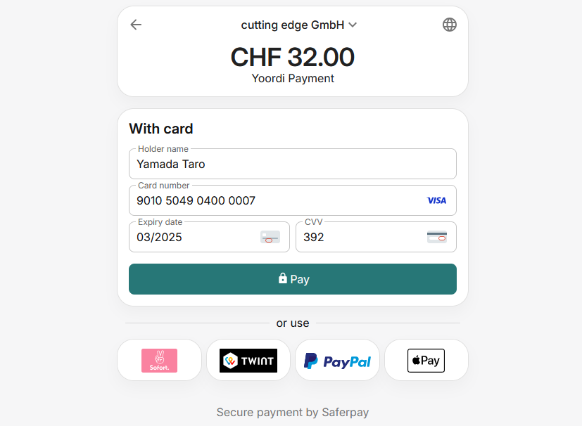 Payment